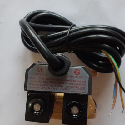 Solenoid double valve AC